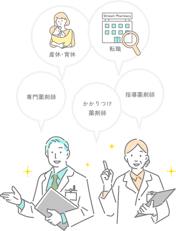 研修認定薬剤師は転職やキャリアアップの際にあなたの専門性を守る「心強い武器」になります。