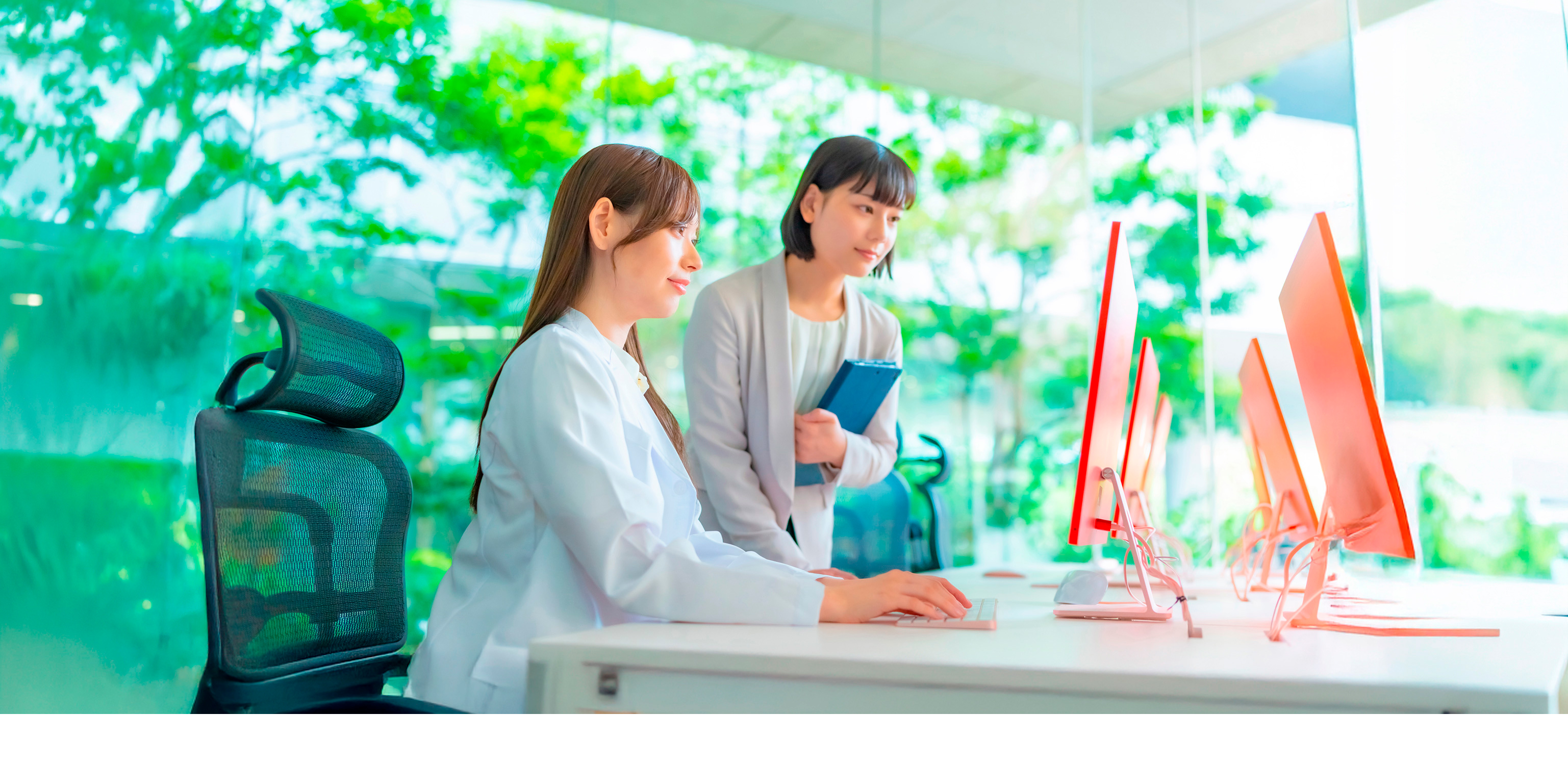 先鋭のシステムでスタッフの状況を管理